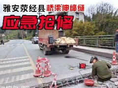 雅安滎經(jīng)縣橋梁伸縮縫應(yīng)急
