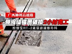 廣西柳州高速橋梁伸縮縫錨
